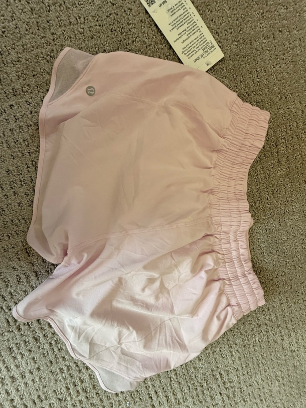 lululemon athletica Light Pink Athletic Shorts